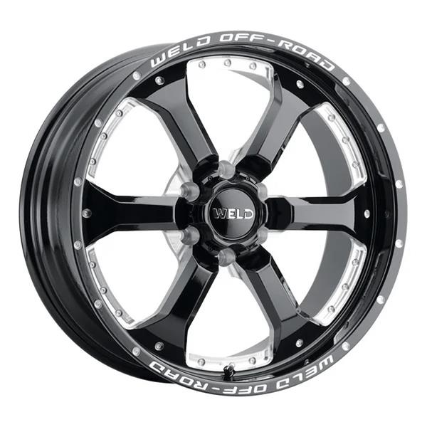 Диск колесный R20x9 Granada 6 Глянцевый Черный Weld Racing — фото 1