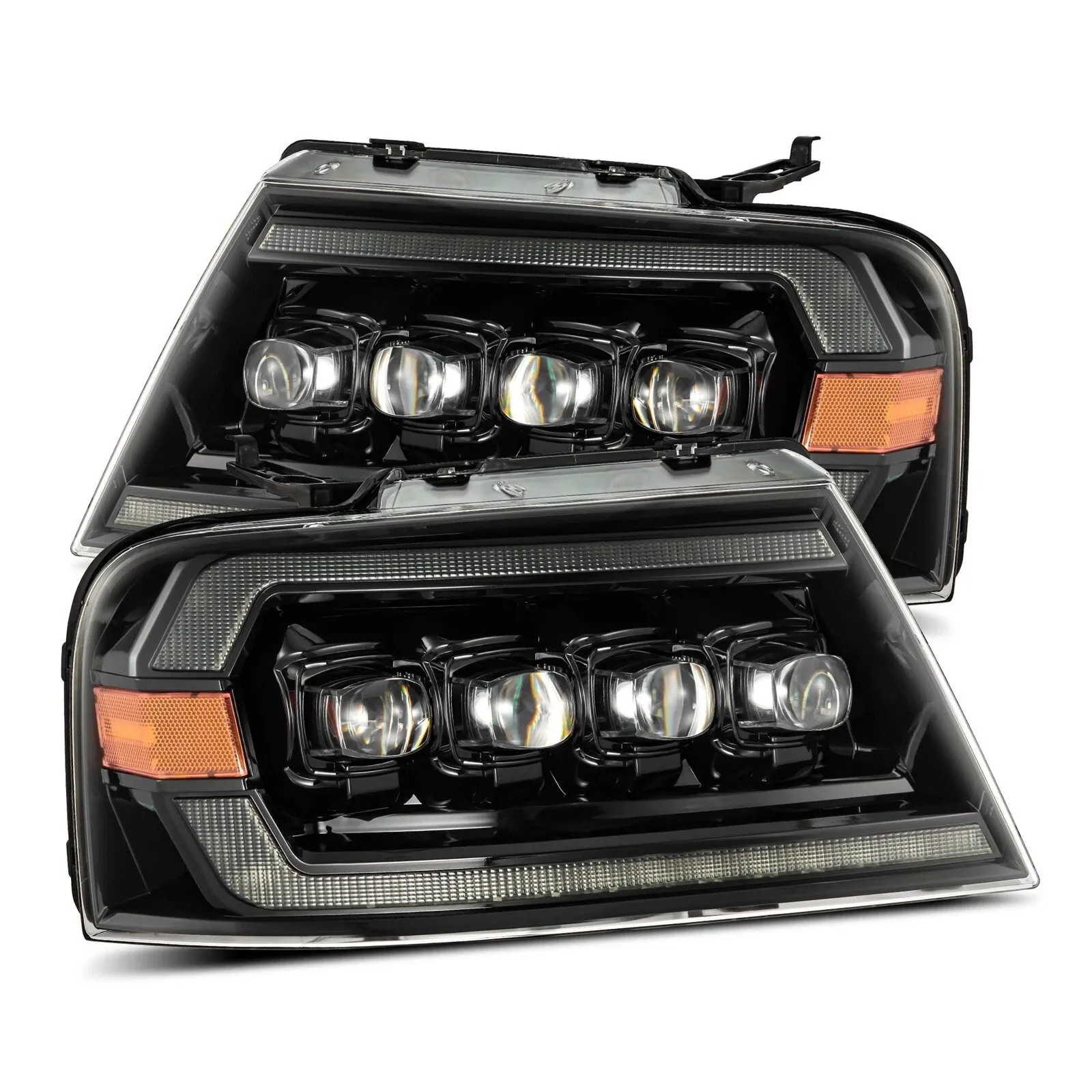 Фары светодиодные Alpha-Black NOVA для Ford F-150 / Mark LT 2004–2008, AlphaRex — фото 2