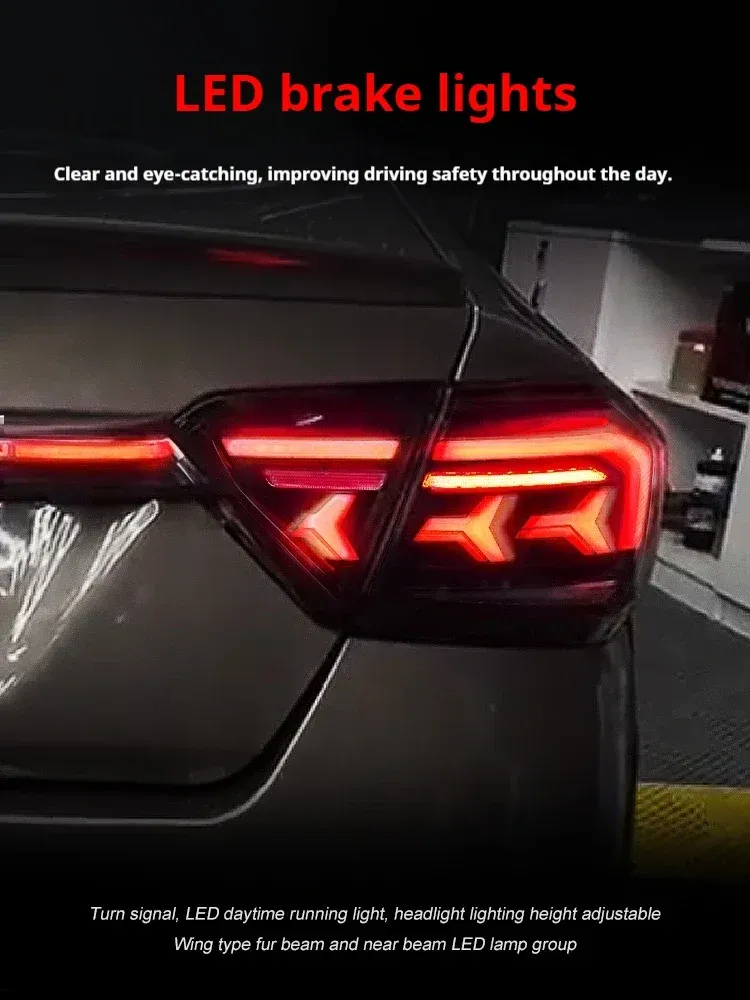 Задние LED-фонари динамический поворотник сквозные для Proton Saga (2016-2022), комплект, комплект, FT Carlight Carlight — фото 6