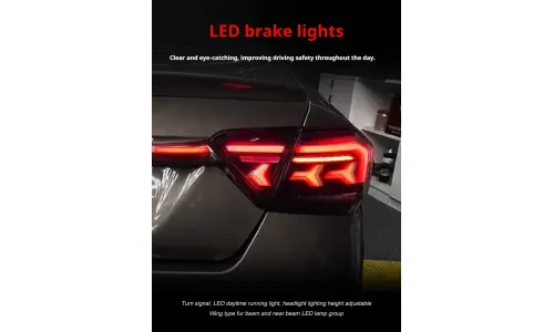 Задние LED-фонари динамический поворотник сквозные для Proton Saga (2016-2022), комплект, комплект, FT Carlight Carlight — фото 6