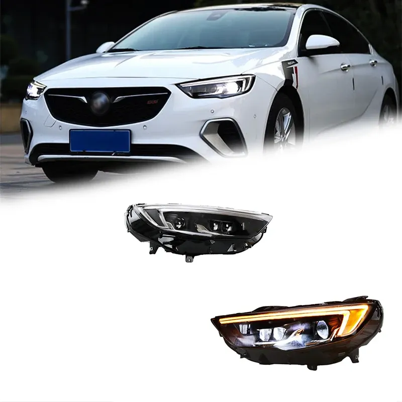 Фары передние LED с ходовыми огнями для Opel Buick Regal (2017-2019), комплект, комплект, FT Carlight Carlight — фото 1