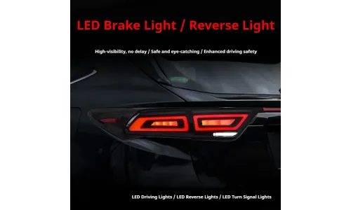 Задние LED-фонари динамический поворотник для Toyota Harrier/Venza (2012-2020), комплект, комплект, FT Carlight Carlight — фото 4
