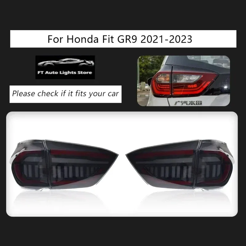 Задние LED-фонари динамический поворотник для Honda Fit Jazz GR9 (2021-2023), комплект, комплект, FT Carlight Carlight — фото 1