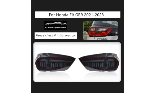 Задние LED-фонари динамический поворотник для Honda Fit Jazz GR9 (2021-2023), комплект, комплект, FT Carlight Carlight — фото 1