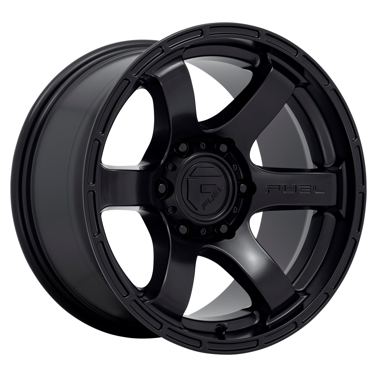 Диск колесный R18x9 Rush D766 Сатин Черный Fuel Off-Road — фото 1