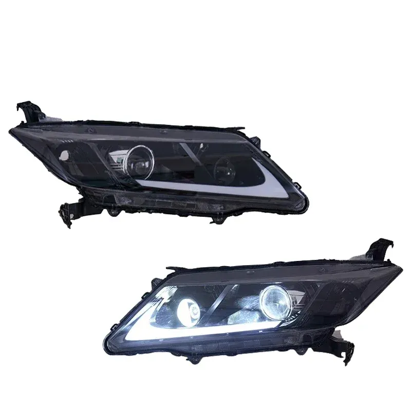 Фары передние LED с ходовыми огнями для Honda City (2015-2022), комплект, комплект, FT Carlight Carlight — фото 6