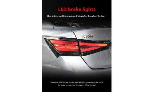 Задние LED-фонари динамический поворотник для Toyota Crown (2015-2018), комплект, комплект, FT Carlight Carlight — фото 4