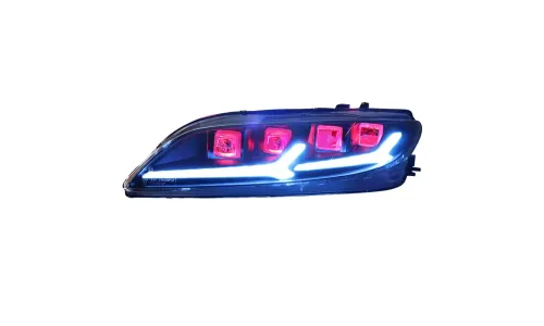 Фары передние LED с ходовыми огнями стиль демона для Mazda 6 (2003-2015), комплект, комплект, FT Carlight Carlight — фото 5