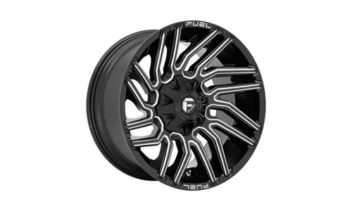Диск колесный R20x9 Typhoon D773 Глянцевый Черный Fuel Off-Road — фото 1