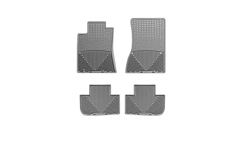 Ковры салона резиновые, 1-2 ряд Cadillac CTS 2008-2014, серый, Weathertech — фото 1