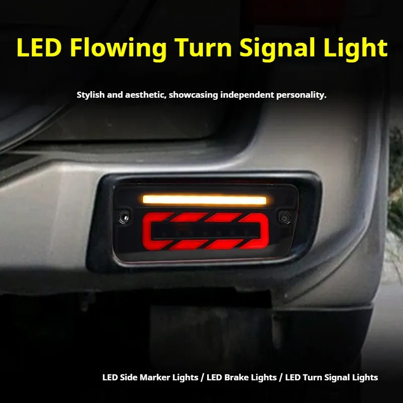 Задние LED-фонари динамический поворотник для Nissan Patrol Y61 (1999-2005), комплект, комплект, FT Carlight Carlight — фото 3