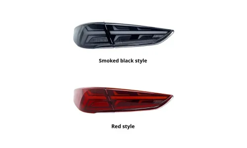 Задние LED-фонари динамический поворотник для Hyundai Sonata 9 (2018-2020), комплект, комплект, FT Carlight Carlight — фото 2