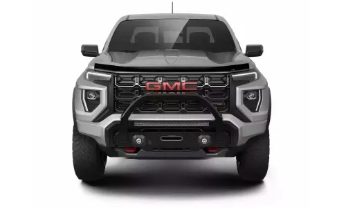 Защитный дефлектор капота AVS Aeroskin защита заподлицо для 2023-2025 GMC Canyon — фото 1
