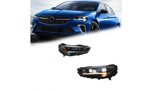Фары передние LED с ходовыми огнями для Buick Regal (2020-2024), комплект, комплект, FT Carlight Carlight — фото 1