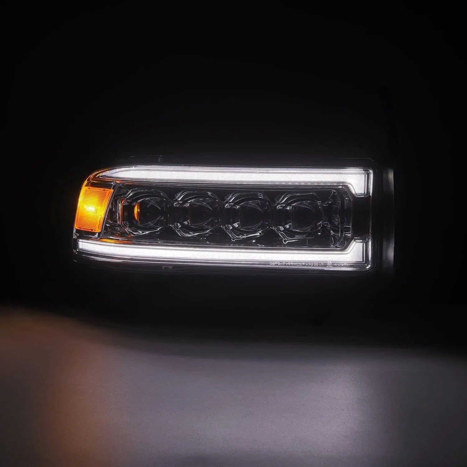 Фары проекторные светодиодные Nova для Dodge Ram 1500 1999–2001, AlphaRex — фото 2