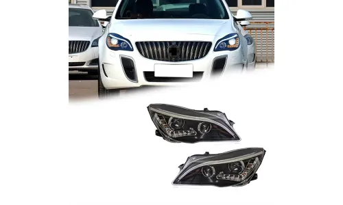 Фары передние LED с ходовыми огнями для Buick Regal / Opel Insignia (2014-2016), комплект, комплект, FT Carlight Carlight — фото 1