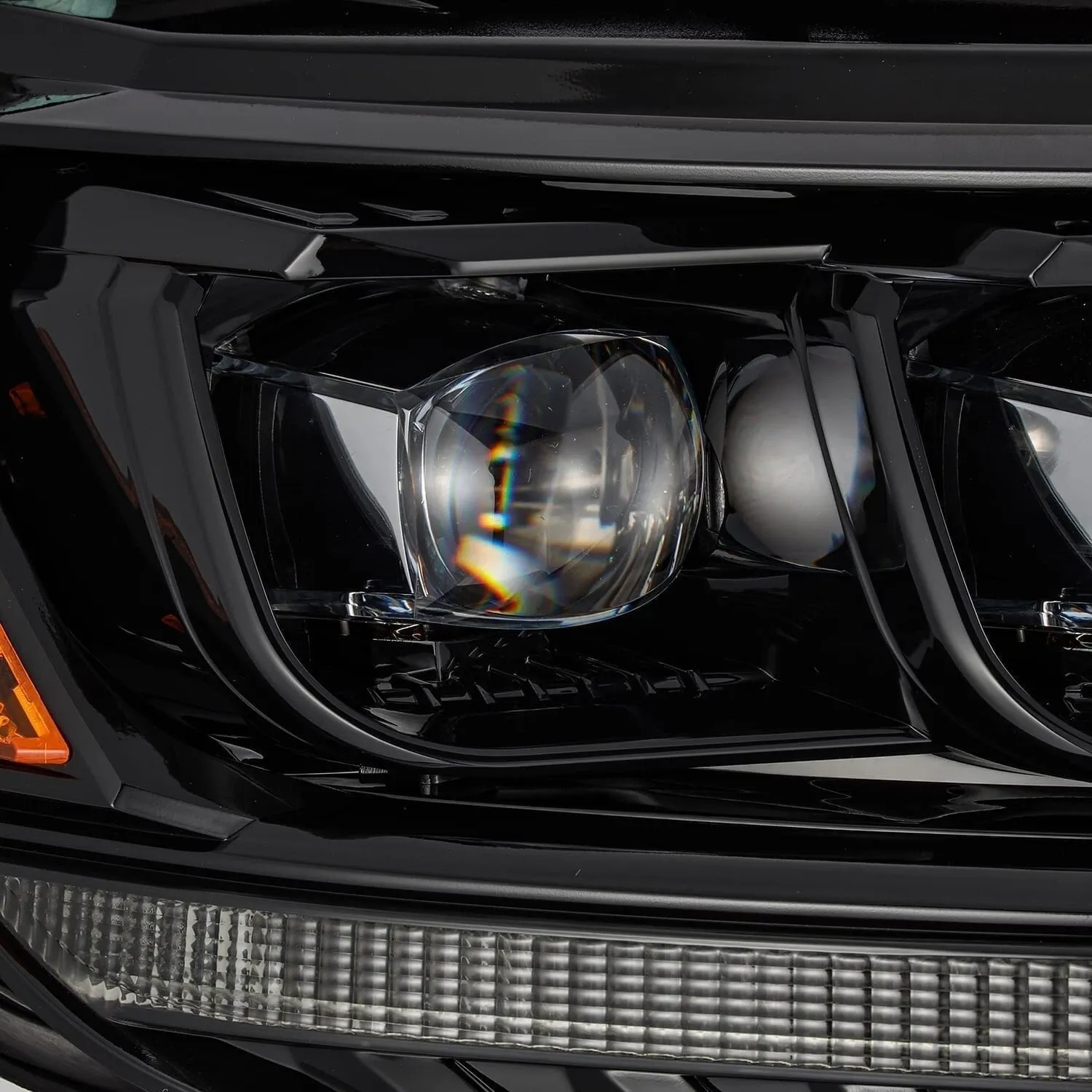 Фары проекторные светодиодные Alpha-Black NOVA для Ford Ranger 2019–2023, AlphaRex — фото 2