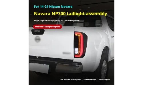Задние LED-фонари динамический поворотник для Nissan Navara NP300 (2014-2024), комплект, комплект, FT Carlight Carlight — фото 5