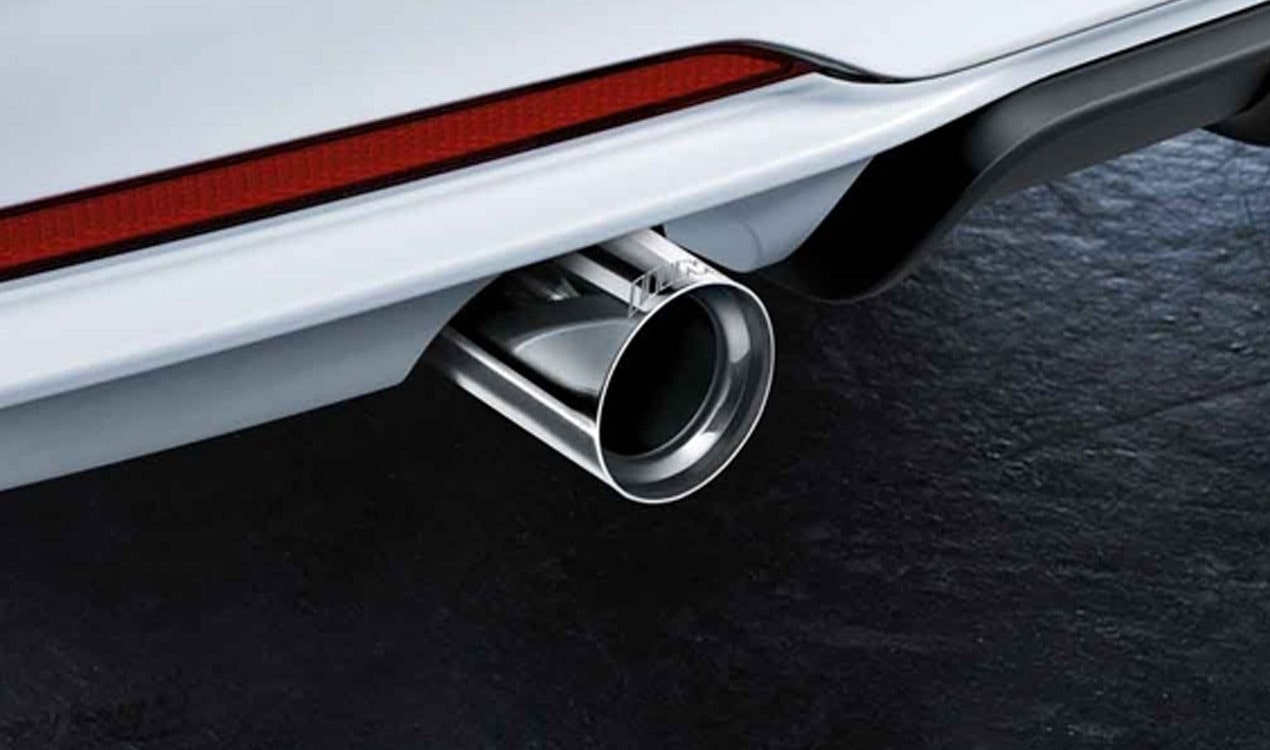 Глушитель M Performance для BMW M140i F20/F21 с АКПП, без OPF, оригинал — фото 1