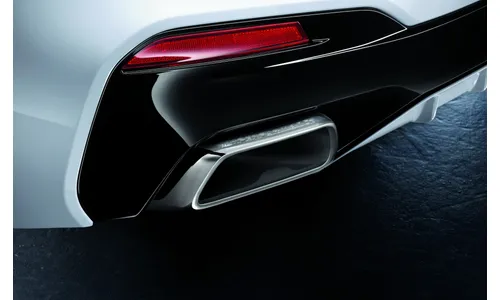 Комплект хромированных насадок выхлопных труб M Performance для BMW 5-серии G30/G31, оригинал — фото 1