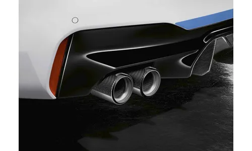 Насадка выхлопной трубы M Performance карбоновая 93 мм для BMW M2 F87, оригинал — фото 1