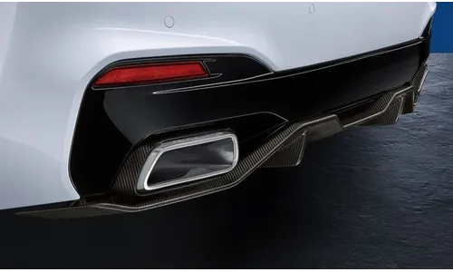 Глушитель M Performance из нержавеющей стали для BMW 530i G30 с двигателем B46, оригинал — фото 1
