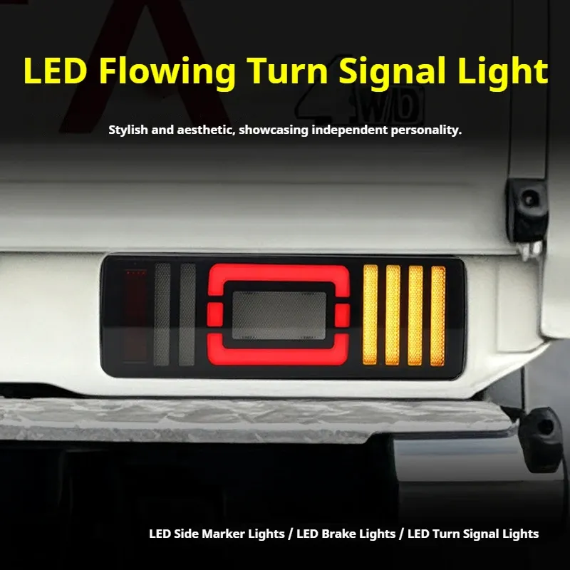 Задние LED-фонари динамический поворотник для Toyota Land Cruiser 70 (2007-2024), комплект, комплект, FT Carlight Carlight — фото 3