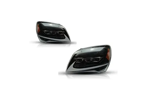 Фары передние LED с ходовыми огнями для Kia Sportage (2007-2012), комплект, комплект, FT Carlight Carlight — фото 6