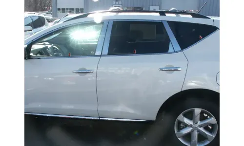 Накладки на молдинги окон из нержавеющей стали 6 шт. для Nissan Murano 2009-2014 | WS29590 — фото 1