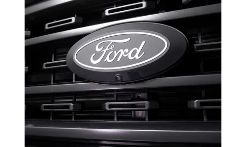F-150 2021-2022 LIGHTED FORD OVAL FRONT HALOGEN & LED REFLECTOR FOR VEHICLES WITH FRONT CAMERA — фото 1