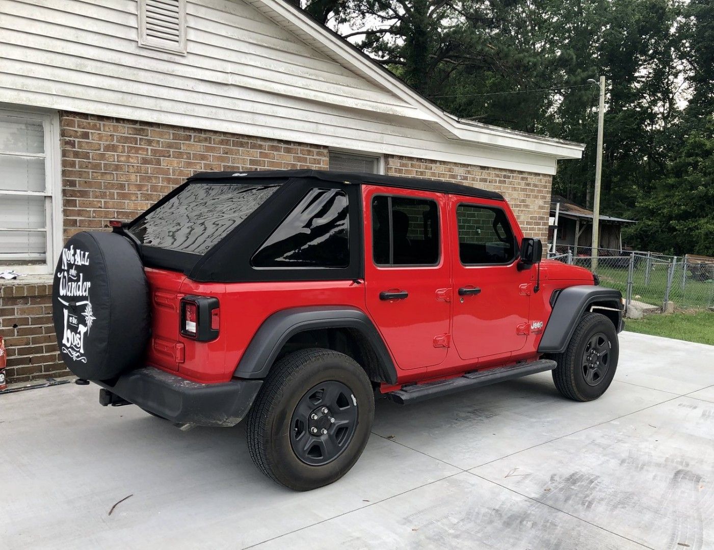 Крыша Jeep Wrangler JL 4D, мягкая, складная, материал Black Diamond, Bestop — фото 4
