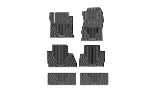Ковры салона резиновые, 1-2-3 ряд Cadillac Escalade 2015-2020, черный, Weathertech — фото 1