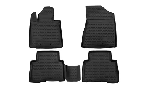 Коврики в салон подходит для KIA Sorento (IIr), 2012-2021, 4 шт. (Повышенная устойчивость, повышенная износостойкость) / / Киа Соренто — фото 1