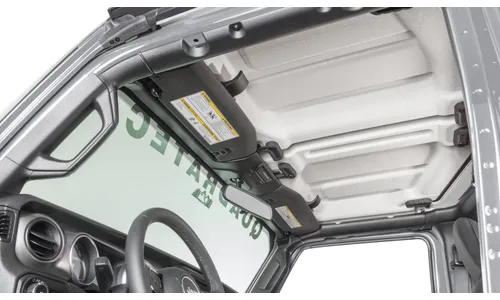 Жесткая крышка для Wrangler JL 2018-2025, 2-х дверный, черная текстура, оригинал — фото 3