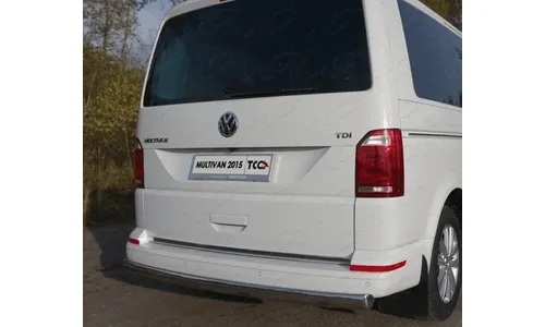 Защита задняя (овальная) 75х42 мм VWTRANS17-08 — фото 1