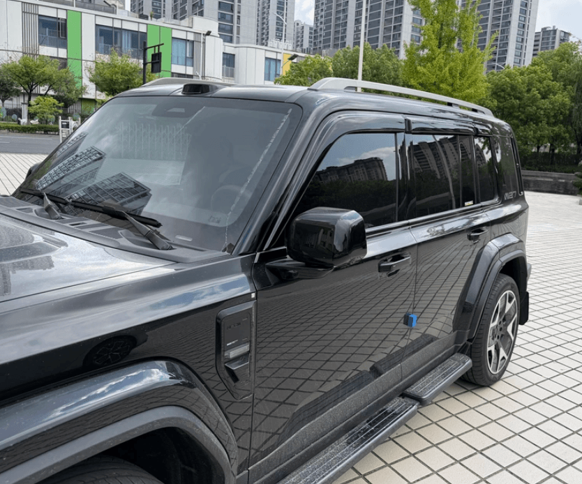 Дефлекторы окон Esteo V27 2026-, темнодымчатые, 6 частей — фото 3