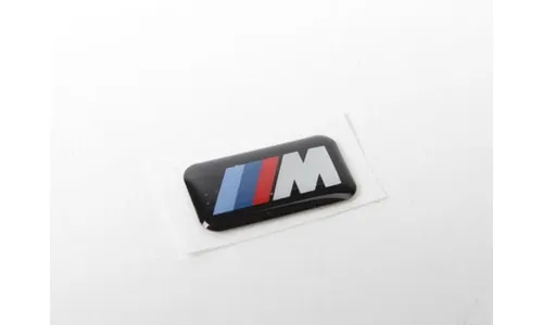 Эмблема-наклейка M BMW, оригинал — фото 2