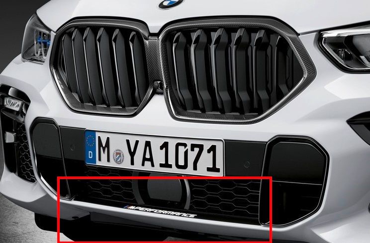 Пленки Frozen Black BMW X6 G06, M Performance, оригинал — фото 2