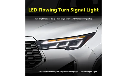 Фары передние LED с ходовыми огнями для Toyota Innova (2023-2026), комплект, комплект, FT Carlight Carlight — фото 3