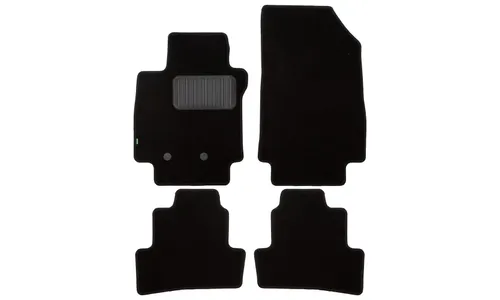 Коврики в салон Klever Standard RENAULT Clio III 2005-2009, 2009-2014, хэтчбек, 4 шт. (текстиль) / Рено Клио — фото 1