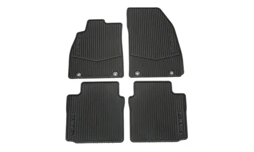 Всепогодные коврики 1-го ряда для Cadillac XTS I, чёрный Jet Black, GM — фото 2