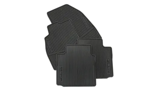 Всепогодные коврики 1-го ряда для Cadillac XTS I, чёрный Jet Black, GM — фото 4