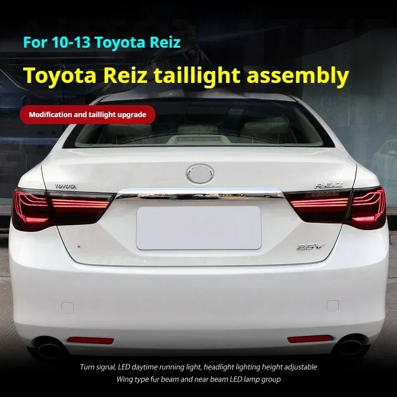 Задние LED-фонари RGB динамический поворотник для Toyota Reiz Mark X (2010-2013), комплект, комплект, FT Carlight Carlight — фото 2