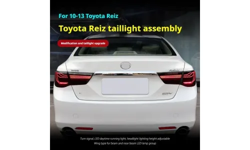 Задние LED-фонари RGB динамический поворотник для Toyota Reiz Mark X (2010-2013), комплект, комплект, FT Carlight Carlight — фото 2