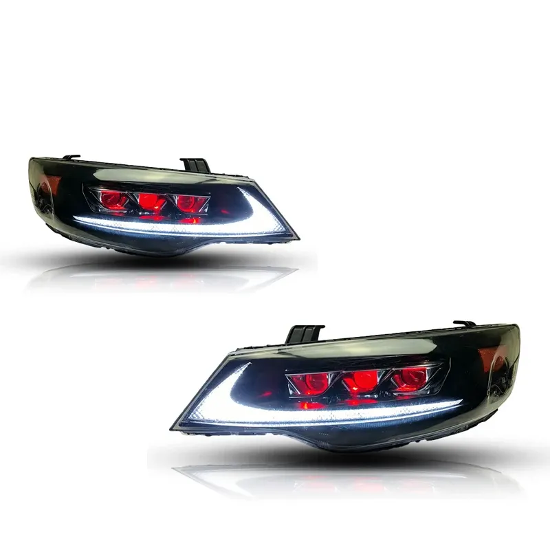 Фары передние LED с ходовыми огнями для Kia Forte (2014-2016), комплект, комплект, FT Carlight Carlight — фото 6