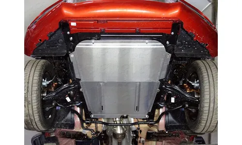 Защита картера и КПП (алюминий) 4мм, Lada XRAY 2016-, ТСС — фото 1
