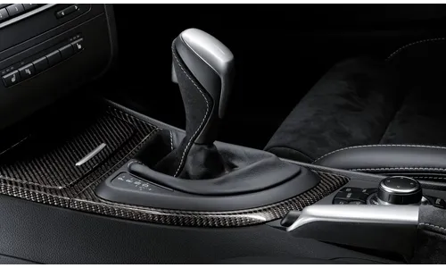 Чехол селектора АКПП Performance, Alcantara/Walknappa, для BMW 3-серии E90/E91/E92/E93, оригинал — фото 1