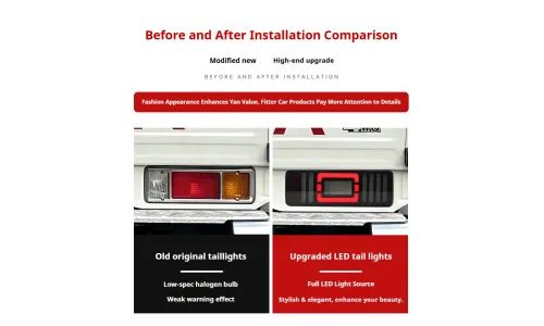 Задние LED-фонари динамический поворотник для Toyota Land Cruiser 70 (2007-2024), комплект, комплект, FT Carlight Carlight — фото 7