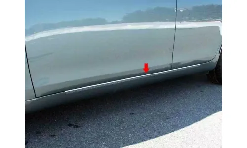 TOYOTA CAMRY 2007-2011 ИЗ НЕРЖАВЕЮЩЕЙ СТАЛИ ХРОМ НИЖНИЙ АКЦЕНТ ОТДЕЛКА 2ШТ — фото 1