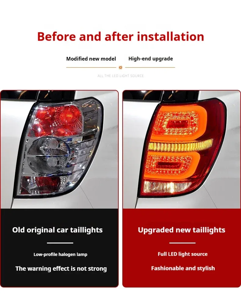 Задние LED-фонари динамический поворотник для Chevrolet Captiva (2008-2017), комплект, комплект, FT Carlight Carlight — фото 7